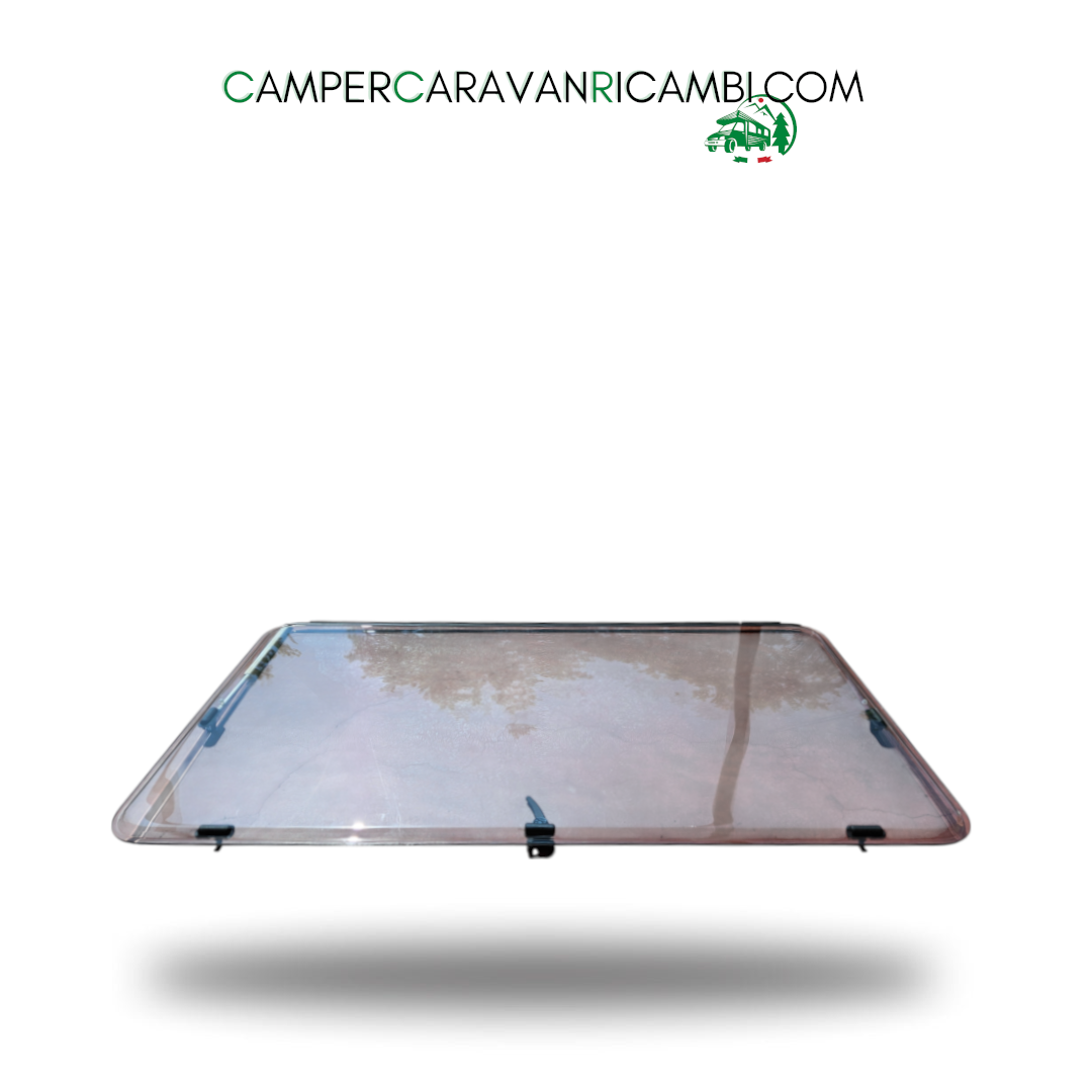 LASTRA FINESTRA IN PLEXIGLASS PER CAMPER HYMER ANNI '90 DELLA BIRKHOLZ (HYM 0386163)(HYM 1010102)