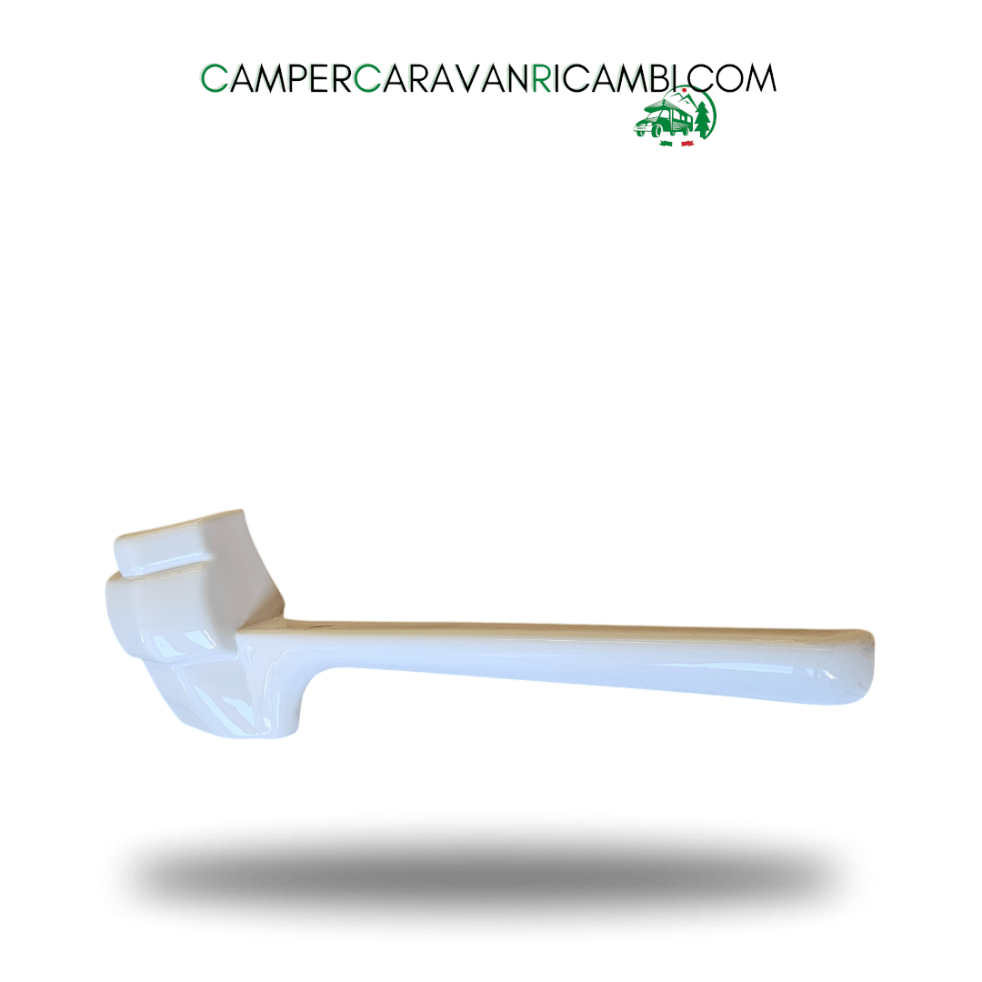CANTONALE INFERIORE ANTERIORE DX BIANCO PER SOTTOPORTA CAMPER SLEEK ANNI 90 (ELN 47554 DX) - campercaravanricambi.com