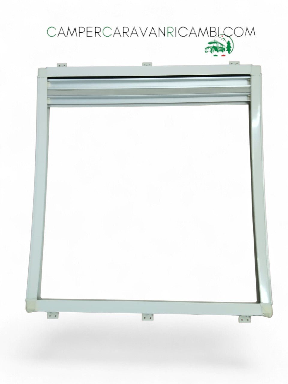 CORNICE CURVA CON OSCURANTE PLISSETTATO HOBBY (2423100016) - campercaravanricambi.com