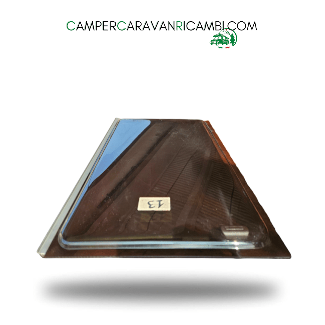 FINESTRA IN PLEXIGLASS BRUNITA MODELLO DOMETIC SEITZ PER CAMPER - campercaravanricambi.com