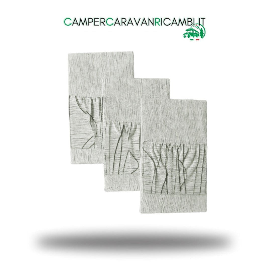 KIT 3 TASCHE RETTANGOLARI IN TESSUTO PER CAMPER MOBILVETTA TOP DRIVER S73 DEL 2005 - campercaravanricambi.com