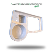 PIANO COTTURA STAMPATO IN VETRORESINA PER CAMPER ARCA PRIMI ANNI 2000 COLORE GRIGIO (MP-00851)
