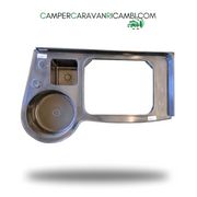 PIANO COTTURA STAMPATO IN VETRORESINA PER CAMPER ARCA PRIMI ANNI 2000 COLORE NERO (MP-00851)
