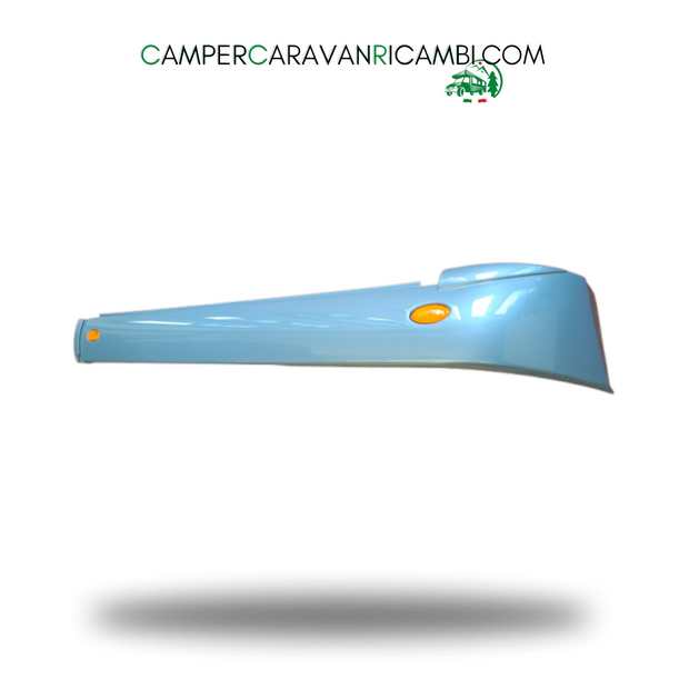 BANDELLA PARTE ANTERIORE LATO DX COLOR AZZURRO PER CAMPER LAIKA X 595 C DAL 2007 (54532)