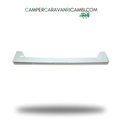 STAMPATA SPOILER TERZO STOP IN PLASTICA COLORE BIANCO PER CAMPER NIESMANN ARTO 2 FINE ANNI '90 / INIZIO 2000 (0875927)