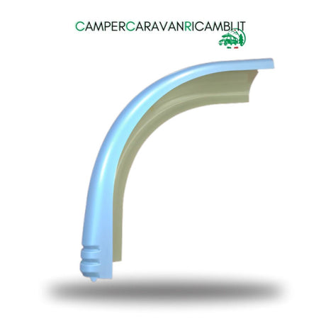 ANGOLARE SUPERIORE POSTERIORE DX CARAVAN HOBBY STAGIONE 2010 - 2011 MOD. "LA VITA VENETO" (2600780209) - campercaravanricambi.it
