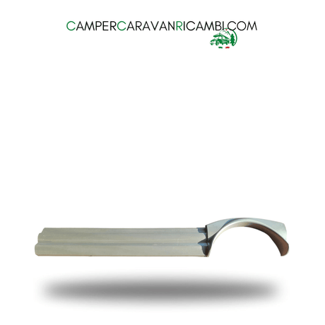 BANDELLA ANTERIORE SX IN PLASTICA GRIGIA CAMPER ELNAGH DUKE 420 DAL 2007 AL 2010 (Z4218E10600A0) - campercaravanricambi.com