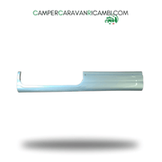 BANDELLA IN PLASTICA COLOR GRIGIO PER CAMPER CHAUSSON. STAMPATA SOTTOGAVONE (224653Q) - campercaravanricambi.com