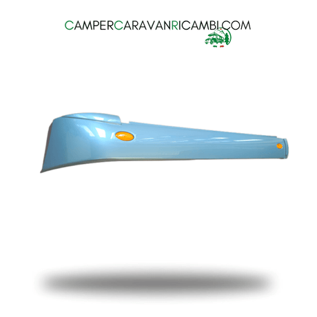 BANDELLA PARTE ANTERIORE LATO SX COLOR AZZURRO PER CAMPER LAIKA X 595 C DAL 2007 (54533) - campercaravanricambi.com