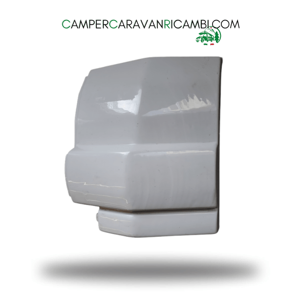 CANTONALE ANTERIORE DX INFERIORE BIANCO PER CAMPER ELNAGH VANGUARD FINE ANNI '90 (47428) - campercaravanricambi.com
