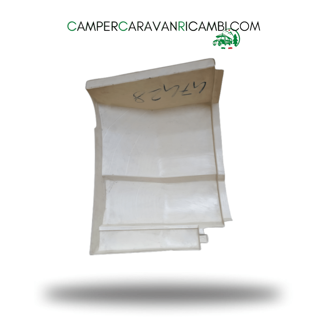 CANTONALE ANTERIORE DX INFERIORE BIANCO PER CAMPER ELNAGH VANGUARD FINE ANNI '90 (47428) - campercaravanricambi.com