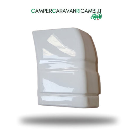 CANTONALE INFERIORE ANTERIORE DX COLOR BIANCO PER CAMPER ELNAGH FINE ANNI '90 (47511) - campercaravanricambi.com