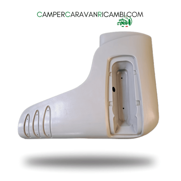 CANTONALE PARAURTI POSTERIORE SX PER CAMPER E CARAVAN DETHLEFFS FINE ANNI '90 INIZIO 2000 COLOR GRIGIO (0520350) - campercaravanricambi.com