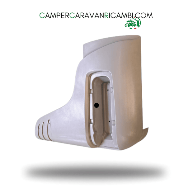 CANTONALE PARAURTI POSTERIORE SX PER CAMPER E CARAVAN DETHLEFFS FINE ANNI '90 INIZIO 2000 COLOR GRIGIO (0520350) - campercaravanricambi.com
