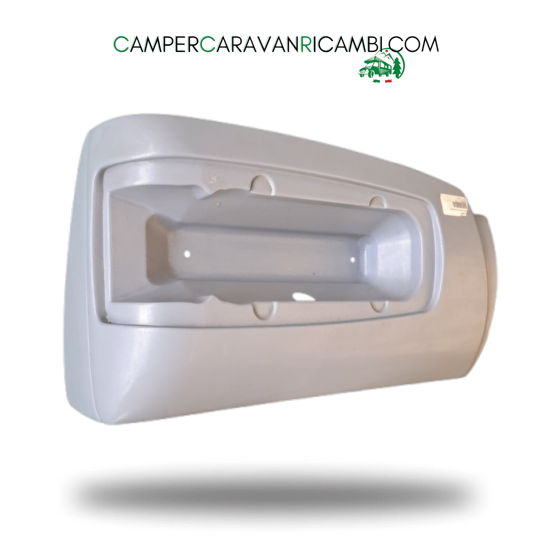 CANTONALE POSTERIORE SX IN PLASTICA GRIGIA PER CAMPER DETHLEFFS ANNI '90 (0519298) - campercaravanricambi.com