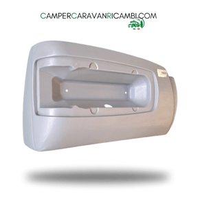 CANTONALE POSTERIORE SX IN PLASTICA GRIGIA PER CAMPER DETHLEFFS ANNI '90 (0519298) - campercaravanricambi.com