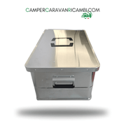 CASSETTA ATTREZZATURA CAMPEGGIO IN ALLUMINIO PER VEICOLO CROSSCAMP (DET 3092686) - campercaravanricambi.com