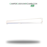 CASSETTA CON OSCURANTE E ZANZARIERA COLOR AVORIO PER CARAVAN - campercaravanricambi.com