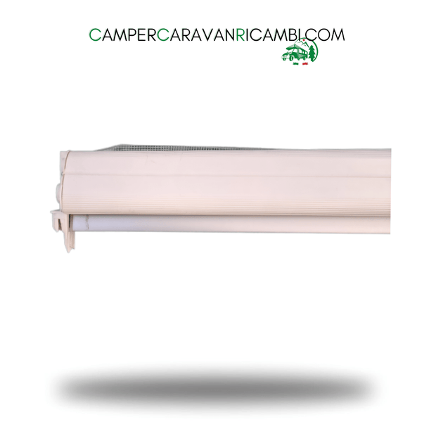 CASSETTA CON OSCURANTE E ZANZARIERA COLOR AVORIO PER CARAVAN - campercaravanricambi.com