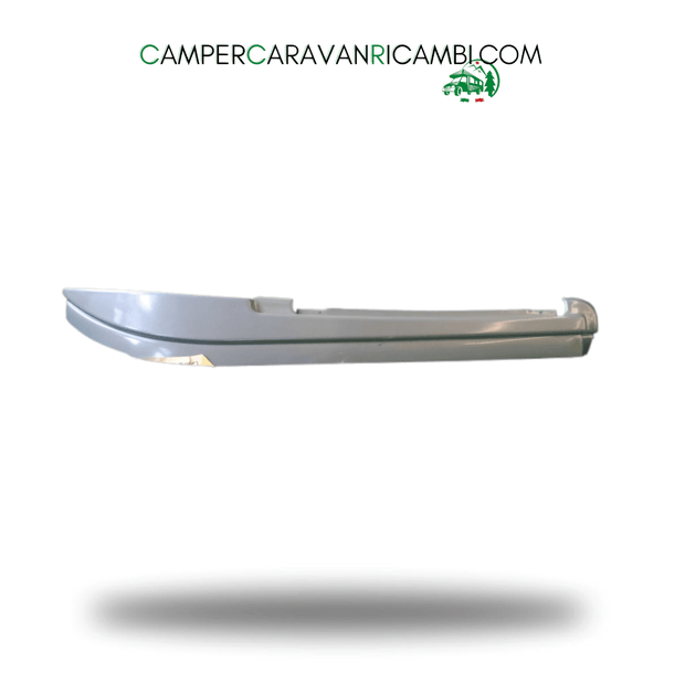 CHIUSURA LATERALE SX IN PLASTICA GRIGIA PARAURTI POSTERIORE PER CAMPER HYMER FINE ANNI '90 / INIZIO 2000 (0331587) - campercaravanricambi.com