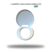 COPERCHIO + TAVOLETTA IN PLASTICA PER WC THETFORD MODELLO C220/223 - campercaravanricambi.com