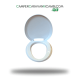 COPERCHIO + TAVOLETTA IN PLASTICA PER WC THETFORD MODELLO C220/223 - campercaravanricambi.com