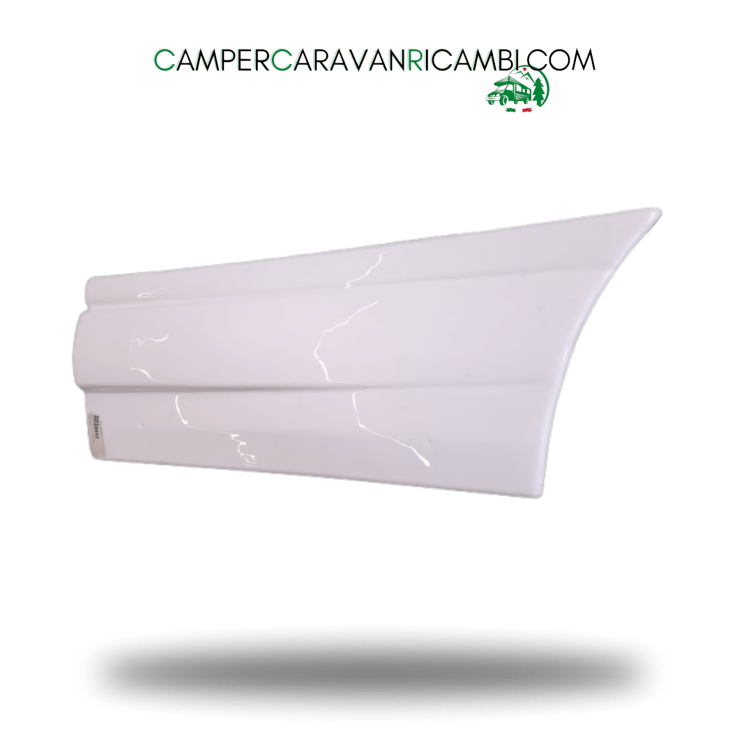 COPERTURA IN PLASTICA BIANCA PER PORTA CABINA DX CAMPER ELNAGH FINE ANNI '90 (12074) - campercaravanricambi.com