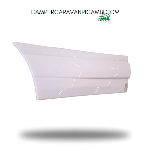 COPERTURA IN PLASTICA BIANCA PER PORTA CABINA SX CAMPER ELNAGH FINE ANNI '90 (12075) - campercaravanricambi.com