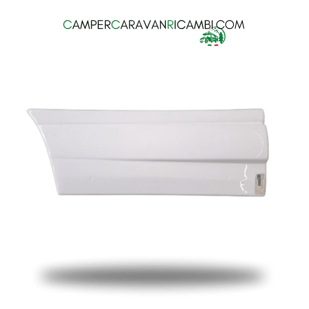 COPERTURA IN PLASTICA BIANCA PER PORTA CABINA SX CAMPER ELNAGH FINE ANNI '90 (12075) - campercaravanricambi.com