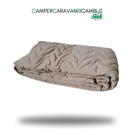 COPRIMATERASSO LETTO MANSARDA PER CAMPER LAIKA COLOR AVORIO (55875) - campercaravanricambi.com