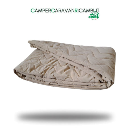 COPRIMATERASSO LETTO MANSARDA PER CAMPER LAIKA COLOR AVORIO (55875) - campercaravanricambi.com