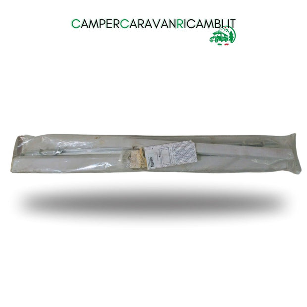 CORNICE COMPLETA DI OSCURANTE E ZANZARIERA COLORE GRIGIO CHIARO (56007.40) - campercaravanricambi.it
