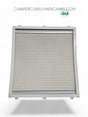 CORNICE CURVA CON OSCURANTE PLISSETTATO HOBBY (2423100016) - campercaravanricambi.com