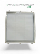 CORNICE CURVA CON OSCURANTE PLISSETTATO HOBBY (2423100016) - campercaravanricambi.com
