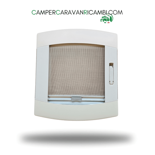 CORNICE INTERNA CON OSCURANTE E ZANZARIERA PER OBLÒ A TETTO REMIS VARIO FORO SCOCCA 40x40 - campercaravanricambi.com