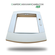 CORNICE INTERNA CON OSCURANTE E ZANZARIERA PER OBLÒ A TETTO REMIS VARIO FORO SCOCCA 40x40 - campercaravanricambi.com