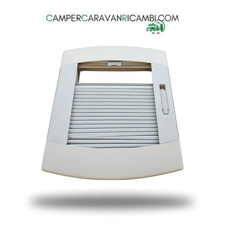 CORNICE INTERNA CON OSCURANTE E ZANZARIERA PER OBLÒ A TETTO REMIS VARIO FORO SCOCCA 40x40 - campercaravanricambi.com