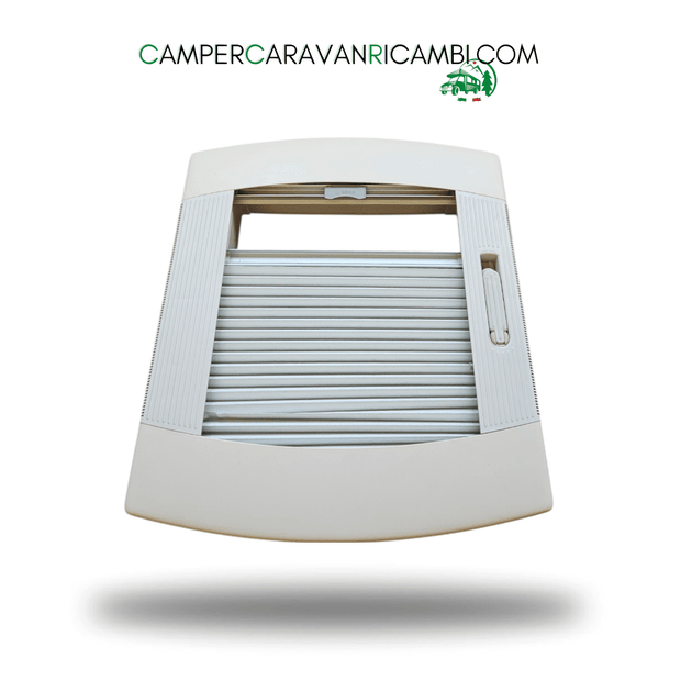 CORNICE INTERNA CON OSCURANTE E ZANZARIERA PER OBLÒ A TETTO REMIS VARIO FORO SCOCCA 40x40 - campercaravanricambi.com