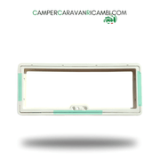 CORNICE SPORTELLO LATERALE BIANCO THETFORD FLUSH DOOR 5 PER CARAVAN (HOB 2450170111) - campercaravanricambi.com
