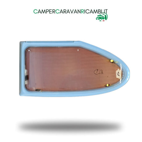 FINESTRA ANTERIORE SAGOMATA SX PER CARAVAN ADRIA ACTION STAGIONE 2004 - 2007 - campercaravanricambi.com