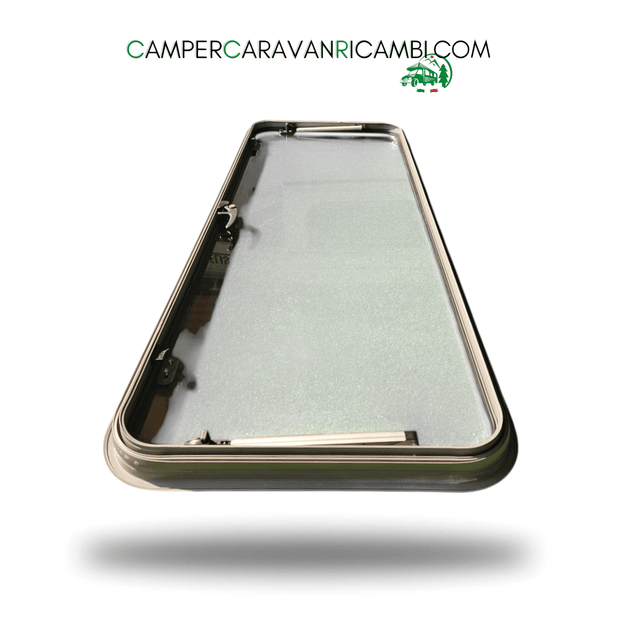 FINESTRA APRIBILE CON CORNICE E ANGOLI STONDATI BIRKHOLZ PER CAMPER NIESMANN E HYMER FINE '90/INIZIO 2000 - campercaravanricambi.com