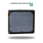 FINESTRA BAGNO OPALINA COLORE GRIGIO CARAVAN ADRIA ANNI '90 (1050653) - campercaravanricambi.it