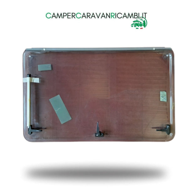 FINESTRA BIRKHOLZ SEITZ FUMÉ PER CAMPER HYMER FINE ANNI '90 / INIZIO 2000 (0396623 - 2782513) - campercaravanricambi.com