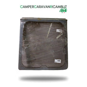 FINESTRA CARAVAN ADRIA COLORE FUMÉ CON BORDO GRIGIO (ADI 5000 82045 03R) - campercaravanricambi.it