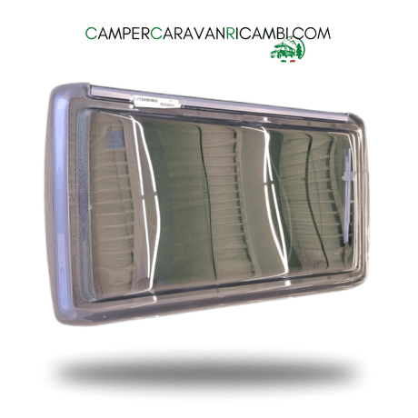 FINESTRA GRIGIA IN PLEXIGLASS PER CARAVAN HOBBY STAGIONE 2009 (2412200009) - campercaravanricambi.com