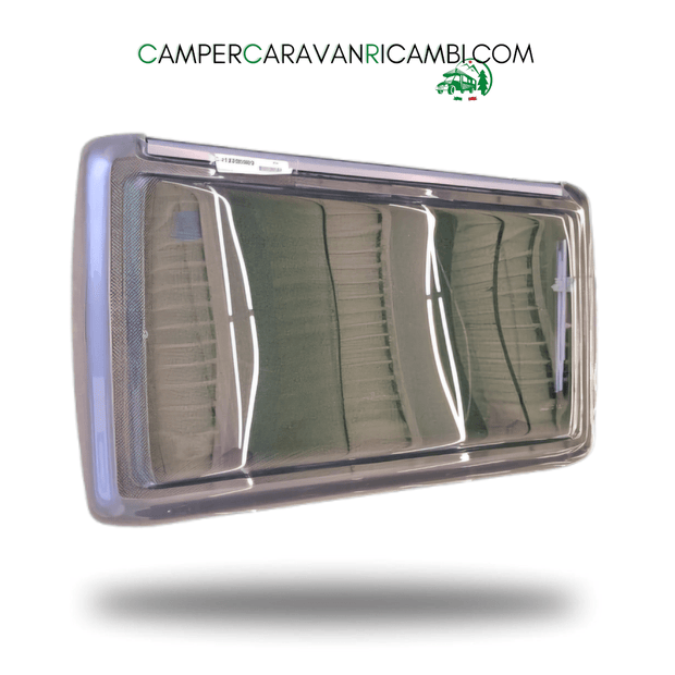 FINESTRA GRIGIA IN PLEXIGLASS PER CARAVAN HOBBY STAGIONE 2009 (2412200009) - campercaravanricambi.com