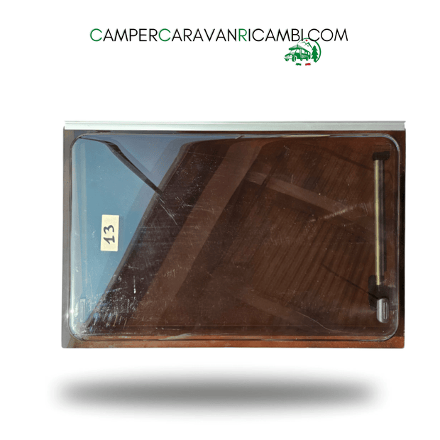 FINESTRA IN PLEXIGLASS BRUNITA MODELLO DOMETIC SEITZ PER CAMPER - campercaravanricambi.com