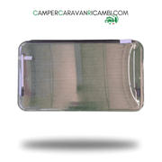 FINESTRA IN PLEXIGLASS COLOR GRIGIO/FUMÉ MODELLO DOMETIC S7 900 X 520 - campercaravanricambi.com