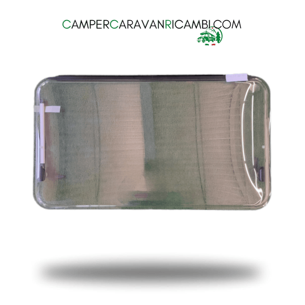 FINESTRA IN PLEXIGLASS COLOR GRIGIO/FUMÉ MODELLO DOMETIC S7 900 X 520 - campercaravanricambi.com
