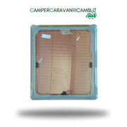 FINESTRA IN PLEXIGLASS CON BORDO GRIGIO MARCA PLASTOFORM PER CARAVAN ADRIA PRIMI ANNI 2000 (FAD520X6005) - campercaravanricambi.com